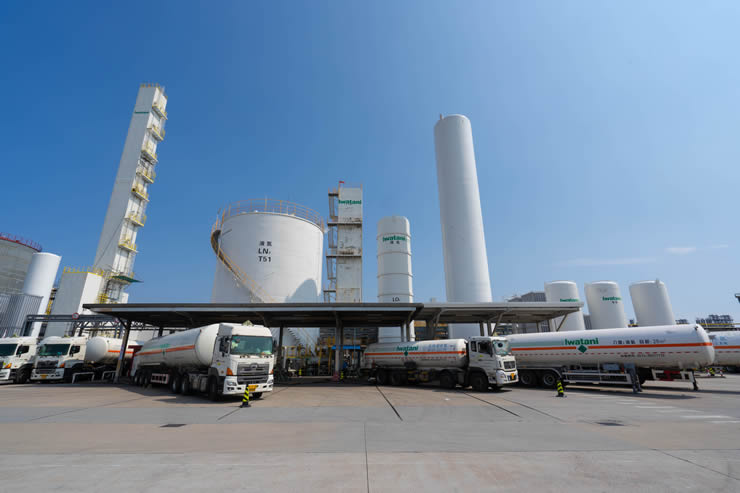 ガス製造會(huì)社：嘉興巖谷気體有限公司